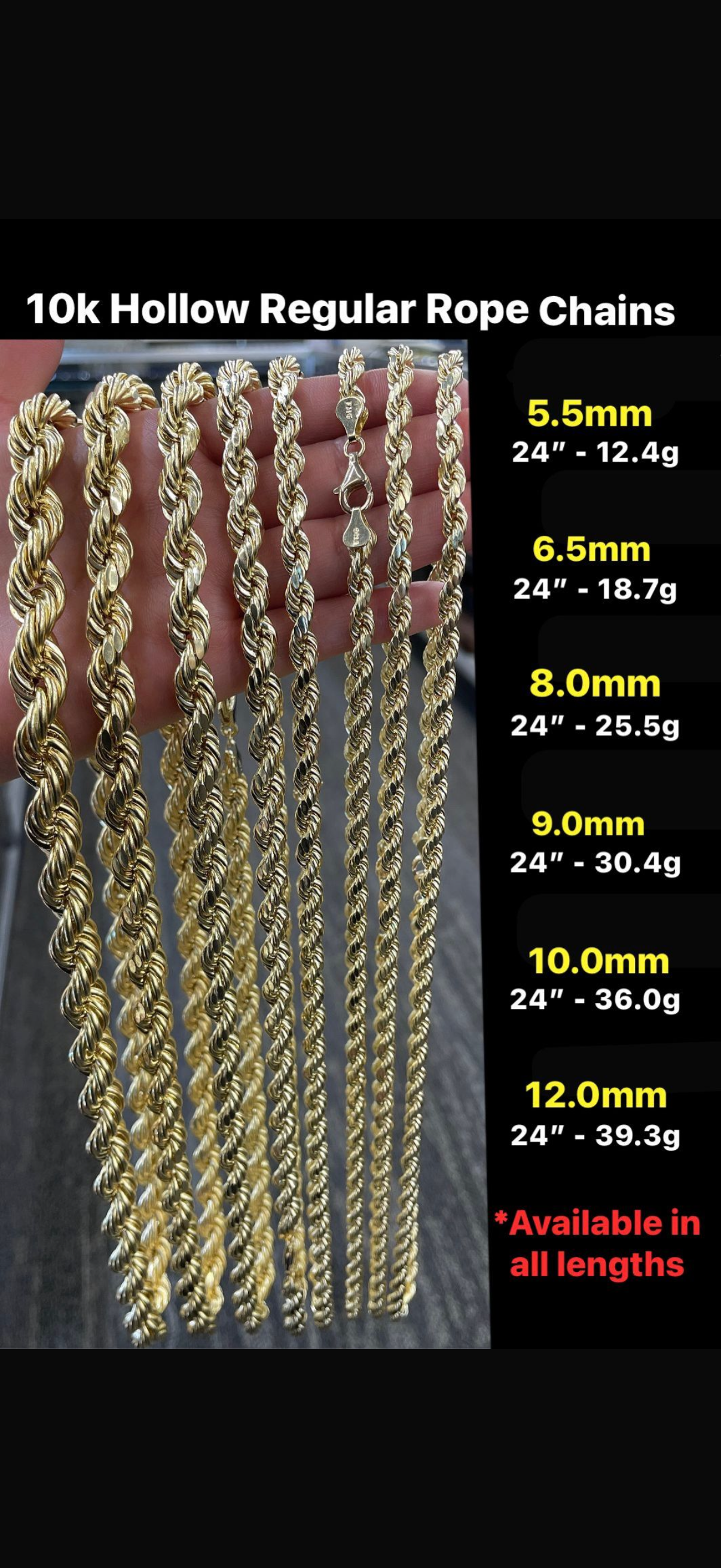 Rope chains